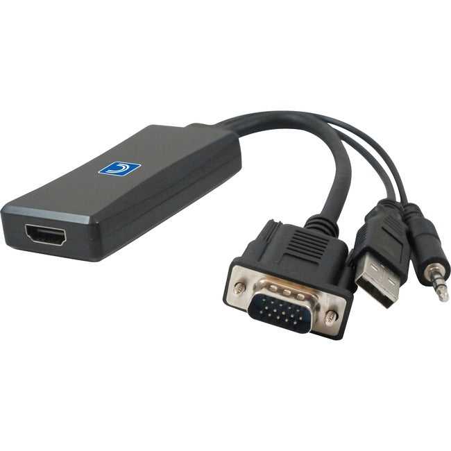 Entreprise de connectivité complète, Adaptateur convertisseur Vga vers Hdmi complet avec audio