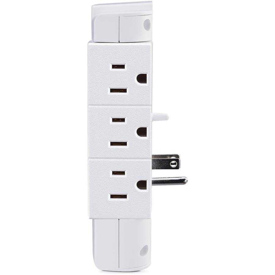 CyberPouvoir, Adaptateur de prise d'alimentation Cyberpower Gt600P Nema 5-15P Nema 5-15R blanc