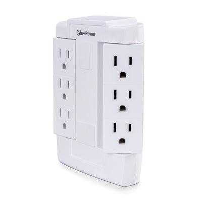 CyberPouvoir, Adaptateur de prise d'alimentation Cyberpower Gt600P Nema 5-15P Nema 5-15R blanc