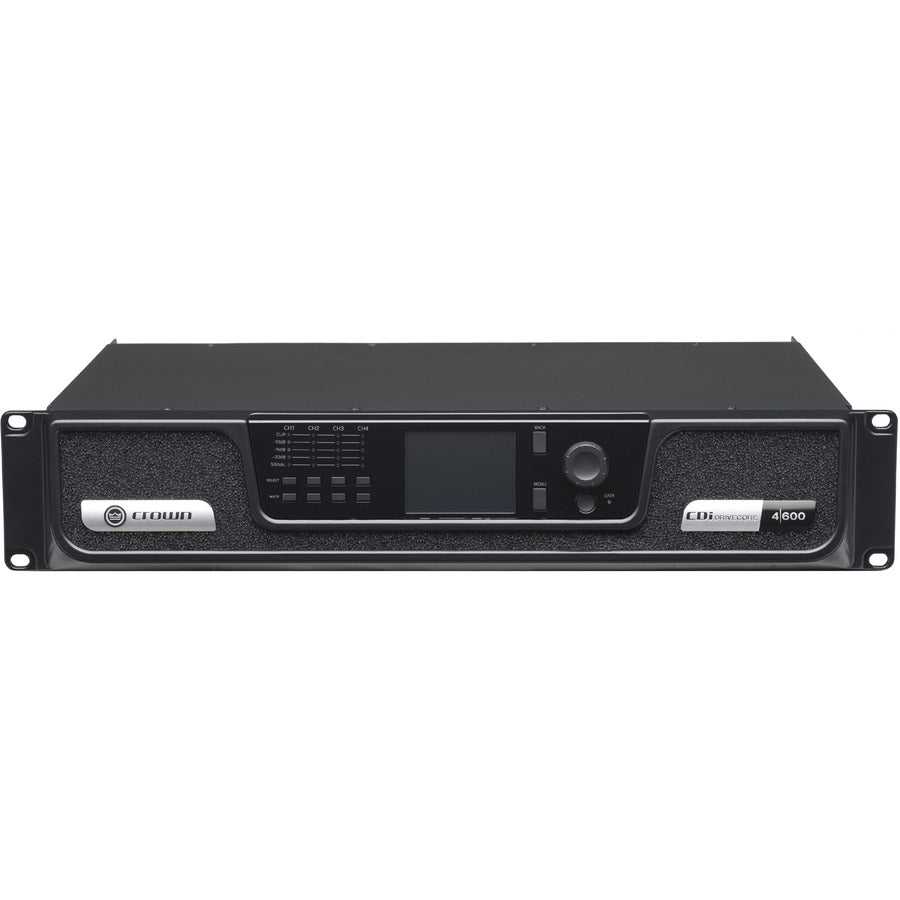 Harman International Industries, Inc., Amplificateur Crown CDi DriveCore 4|600 - 2400 W RMS - 4 canaux - Noir