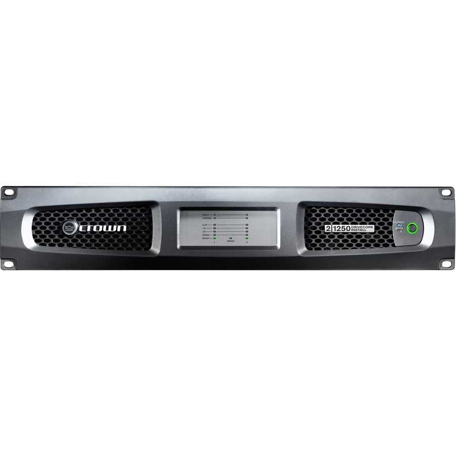 Harman International Industries, Inc., Amplificateur Crown DriveCore Install 2|1250 - 1250 W RMS - 2 canaux DCI2X1250-U-USFX