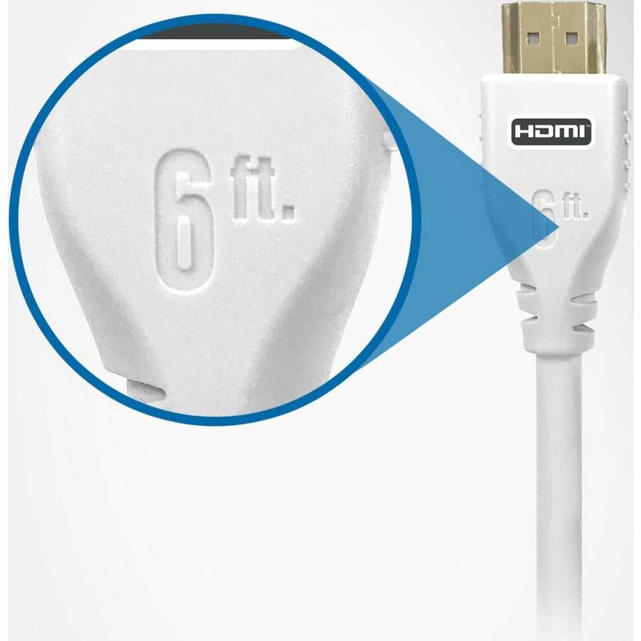 ENTREPRISE DE CONNECTIVITÉ GLOBALE, Câble A/V HDMI Microflex Pro Av/It complet Mhd48G-6Prowht