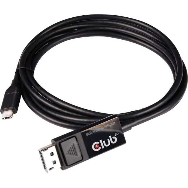 CLUB 3D, Câble USB type C du Club 3D vers DP 1,4 8K60Hz M/M 1,8M/5,9Ft