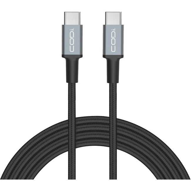 CODI, Câble de charge et de synchronisation en nylon tressé USB-C vers USB-C Codi 6'