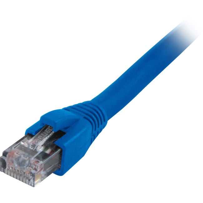 Entreprise de connectivité complète, Câbles de brassage Cat6 sans accroc complets 7 pieds (paquet de 25) bleu