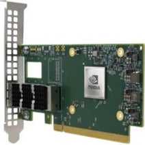 NVIDIA DS UNIQUEMENT, Carte Connectx -6 Dx En Adap, 100 Gbe à port unique Qsfp56 Pcie 4.0