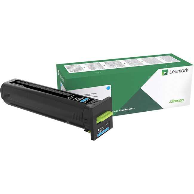 LEXMARK - FOURNITURES BPD, Cartouche de toner de programme cyan, retour à haut rendement Taa