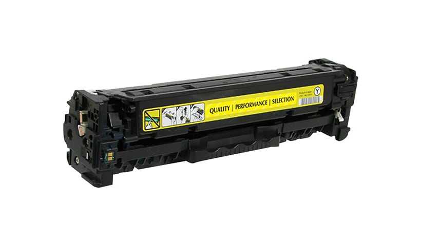 Groupe Clover Technologies, LLC, Cartouche de toner laser remise à neuf Clover Technologies - Alternative pour Hp 305A (Ce412A) - Jaune - 1 de chaque