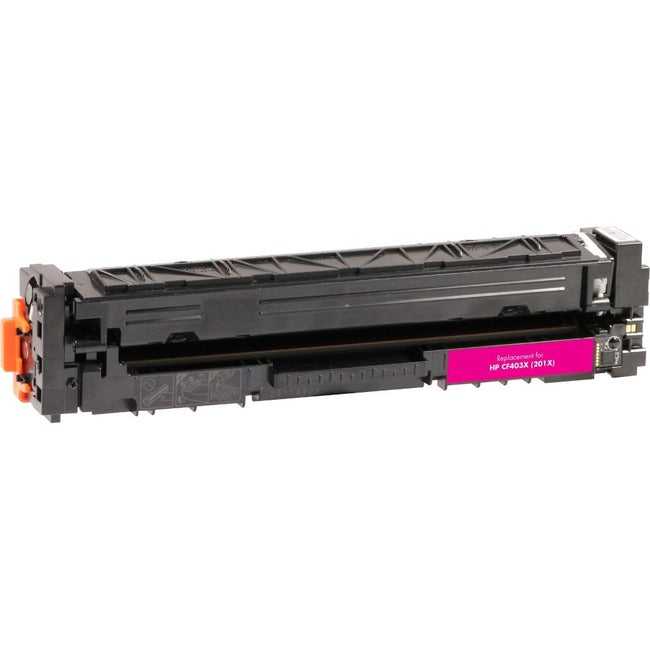 Groupe Clover Technologies, LLC, Cartouche de toner laser remise à neuf à haut rendement Clover Technologies - Alternative pour Hp 201X (Cf403X) - Magenta - 1 /