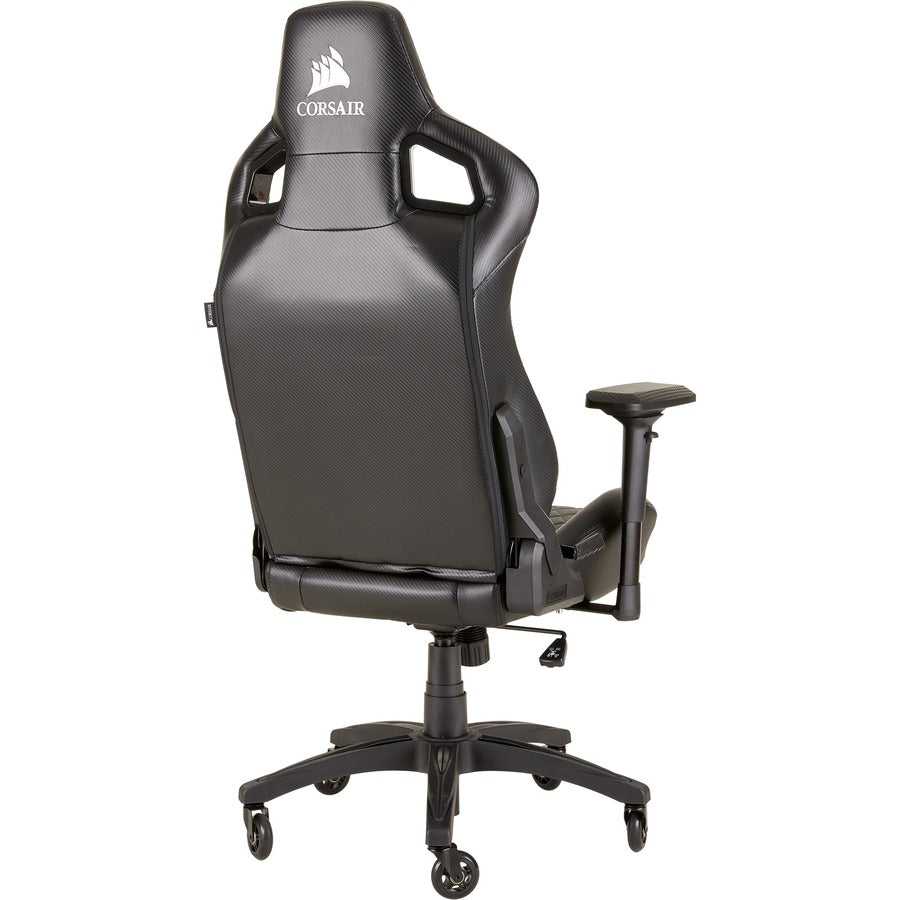 Corsaire, Chaise de jeu Corsair T1 Race 2018 - Noir/Noir