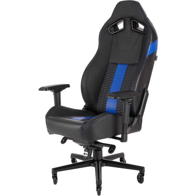 Corsaire, Chaise de jeu Corsair T2 Road Warrior - Noir/Bleu