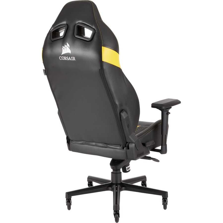 Corsaire, Chaise de jeu Corsair T2 Road Warrior - Noir/Jaune