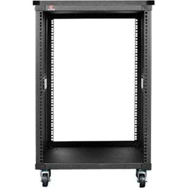 Claytek, Claytek 15U Rack serveur simple de 600 mm de profondeur avec dessus en bois