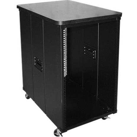 Claytek, Claytek 15U Rack serveur simple de 600 mm de profondeur avec dessus en bois