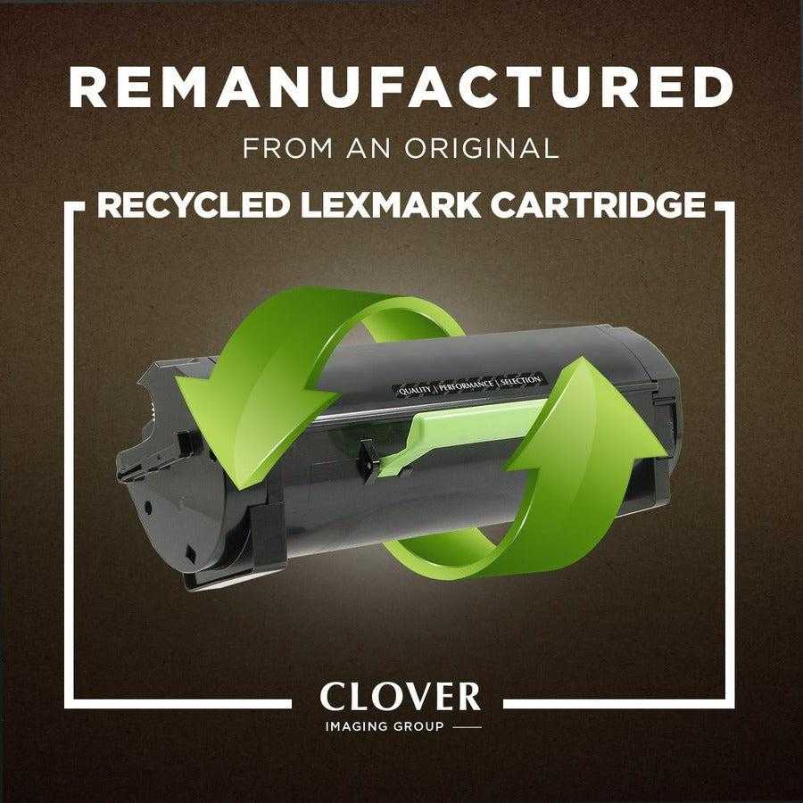 Groupe Clover Technologies, LLC, Clover Technologies Cartouche de toner laser remise à neuf à haut rendement - Alternative pour Lexmark (T640, T642, T644, X642, X644, X646, 64015Ha, 64084Hw, X644H11A, 64004Ha, 64035Ha, ...) - Pack noir