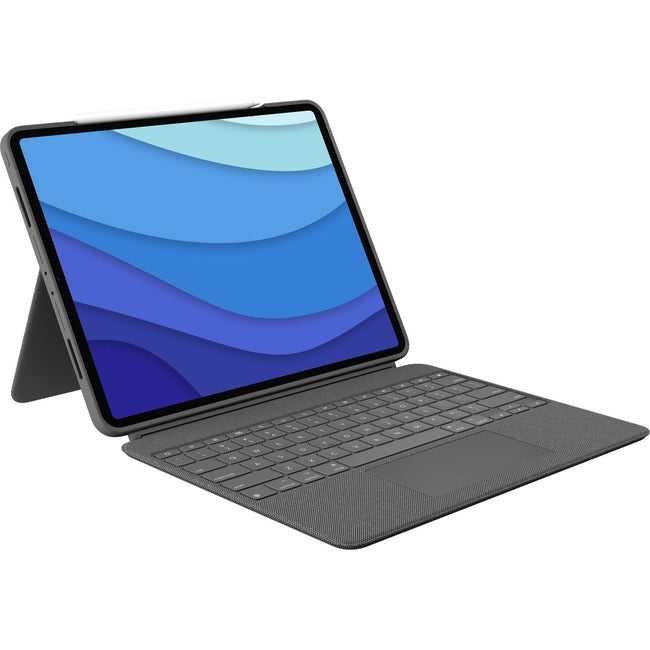 LOGITECH - ACCESSOIRES INFORMATIQUES, Combo Touch F/Ipad Air, 4ème et 5ème génération Oxford Grey