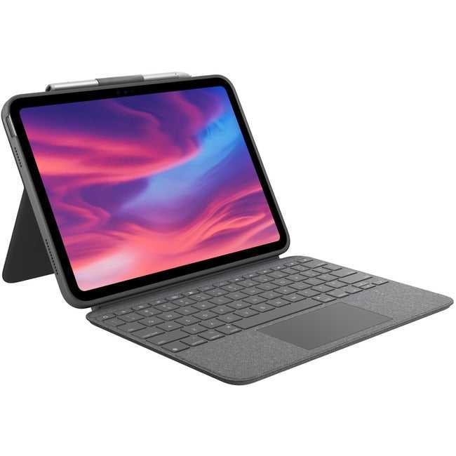 LOGITECH, Combo Touch pour iPad 10,9 pouces (10e génération) - Gris Oxford