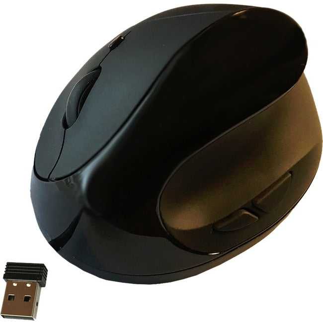 ERGOGUES, Comfi Ii Wrls ergonomique, souris d'ordinateur noire