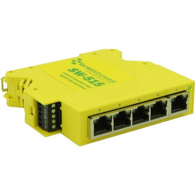 BOÎTES À CERVEAU, Commutateur Gigabit compact à 5 ports, Ethernet industriel -40F à +176F