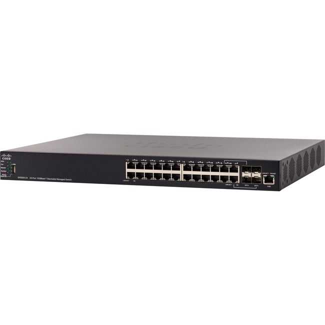 Cisco Systems, Inc., Commutateur administrable empilable Cisco Sx550X-24, 24 ports, 10Gbase-T