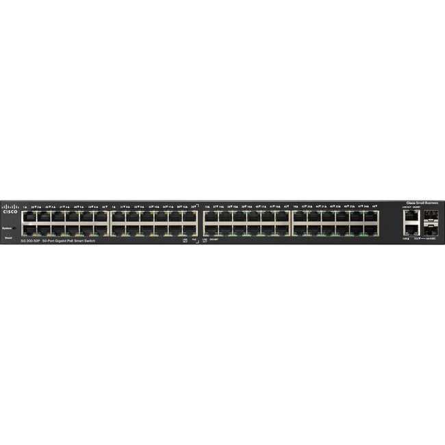 Cisco Systems, Inc., Commutateur intelligent PoE Gigabit Sg200-50P de Cisco