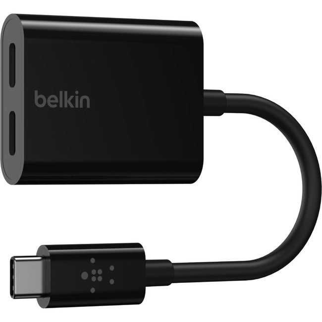 BELKIN INTERNATIONAL INC., Connectez l'adaptateur audio et de charge USB-C