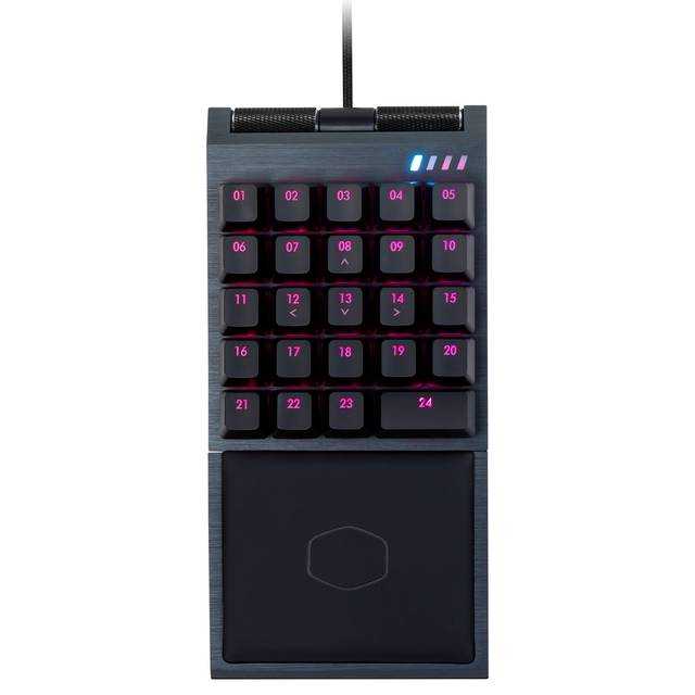 Maître du refroidisseur, Cooler Master Cp-01-Kkgr1 Clavier de commande filaire USB avec interrupteur rouge (noir bronze)