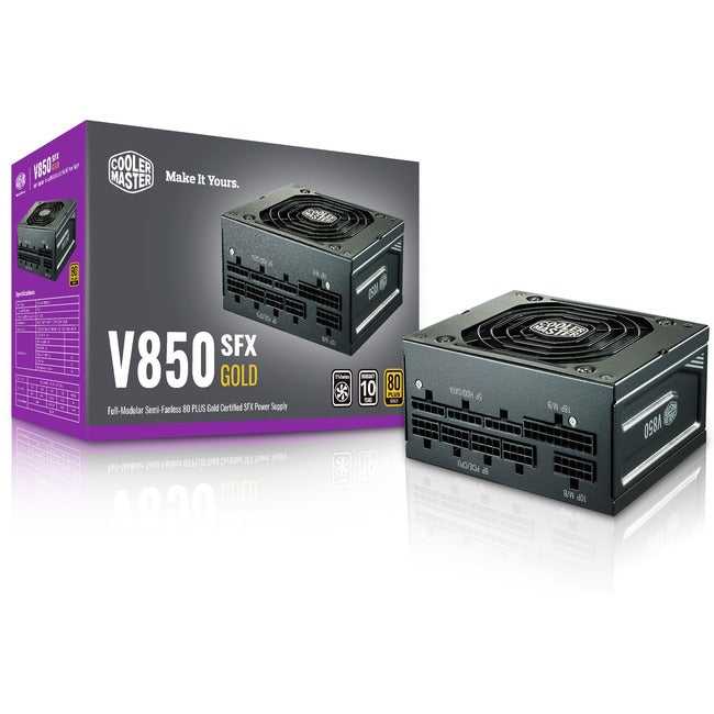 Refroidisseur Master Co., Ltd, Cooler Master V850 Sfx Gold Alimentation entièrement modulaire 80 Plus Gold Sfx