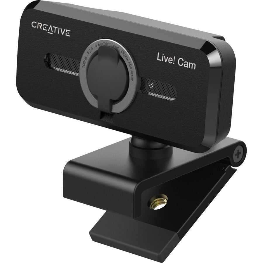 Créatif, Créatif en direct ! Webcam Cam Sync 1080p V2 - 2 mégapixels - 30 ips - Noir - USB 2.0 - 1 Pack(s)