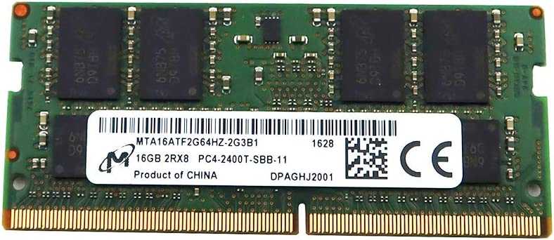 CRUCIAL/MICRON - IMSOURCING, Crucial/Micron - Module de mémoire Imsourcing Ddr4 Sdram 16 Go Mta16Atf2G64Hz-3G2