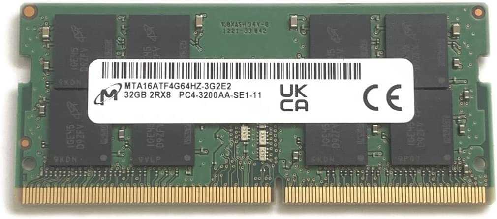 CRUCIAL/MICRON - IMSOURCING, Crucial/Micron - Module de mémoire Imsourcing Ddr4 Sdram 32 Go Mta16Atf4G64Hz-3G2