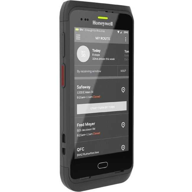 MOBILITÉ HONEYWELL, Ct40 4Gb/32Gb 5 pouces Hd N6603 Std, Rangeimager13Mp Wlan Bt50 Lb93022