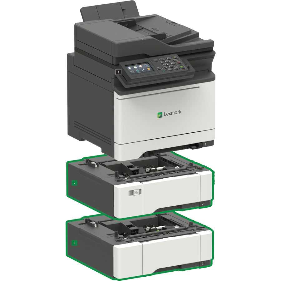 IMPRIMANTES LEXMARK, Cx522Ade basse tension Taa Us, Adf Usb Enet 1200X1200 2048 Mo 35Ppm 42Ct360