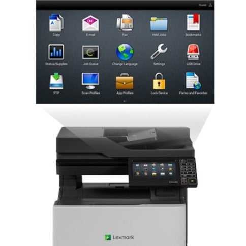 IMPRIMANTES LEXMARK, Cx725De Taa Cac Hv W/ 4Yr, réparation sur site Air Force