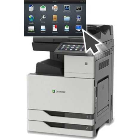 IMPRIMANTES LEXMARK, Cx921De Taa Cac Lv W/ 4Yr, réparation sur site Air Force