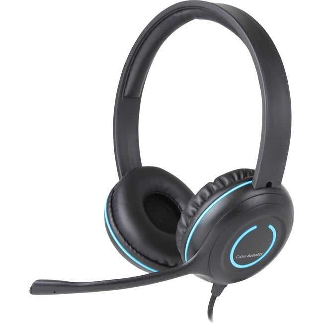 Cyber Acoustique, LLC, Cyber Acoustics Ac-5002 Casque stéréo avec prise unique