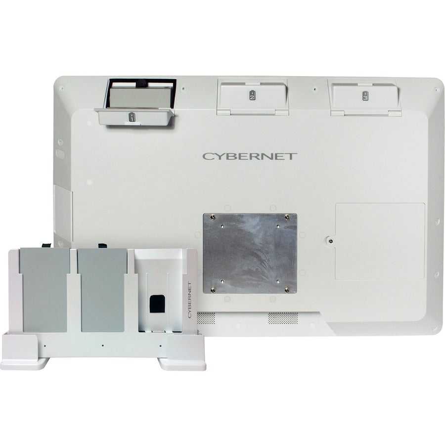 Cybernet Fabrication, Inc., Cybernet Cybermed S24K Ordinateur tout-en-un – Intel Core I5 6ème génération I5-6200U 2,30 Ghz – 8 Go de RAM Ddr4 Sdram – 128 Go SSD – Écran tactile 23,6" 4K Uhd 3840 x 2160 – Bureau – Blanc