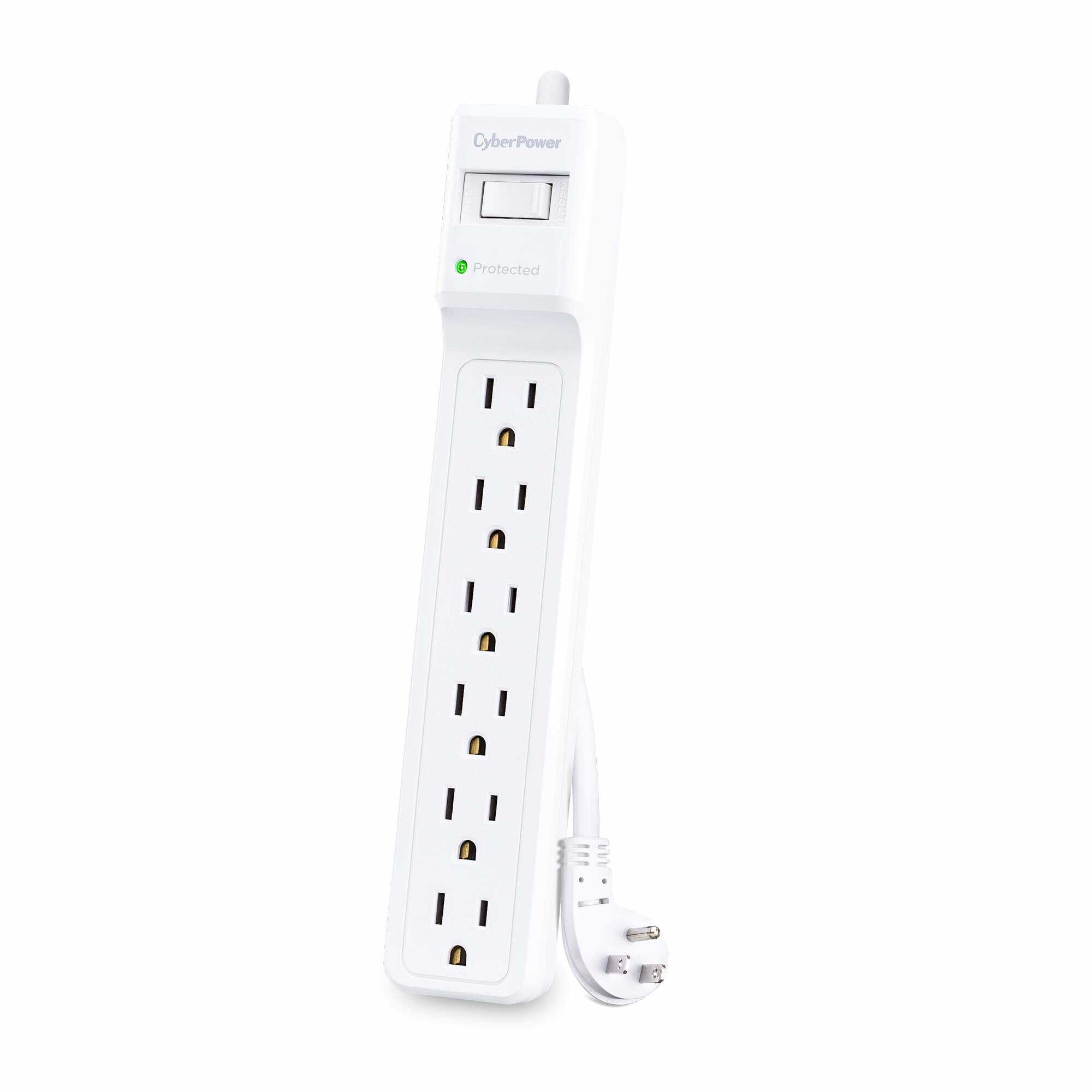 CyberPouvoir, Cyberpower B615 Parasurtenseur Blanc 6 sortie(S) CA 125 V