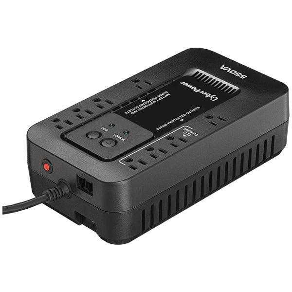 CyberPouvoir, Cyberpower Ec550G Alimentation sans interruption (Ups) Veille (hors ligne) 0,55 Kva 330 W 8 Prise(S) CA