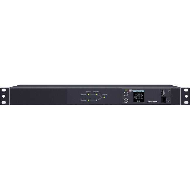 CyberPower Systems, Inc., Cyberpower Metered Ats Pdu Pdu24006 Pdu 10 prises