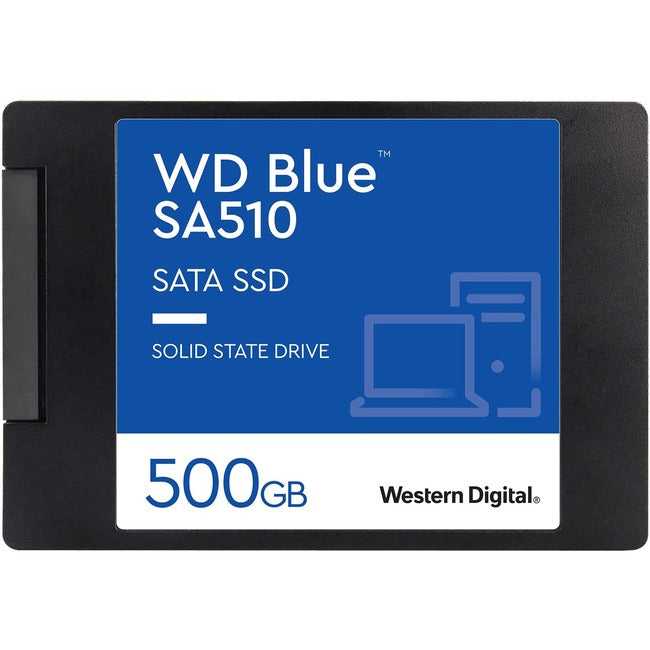 WESTERN DIGITAL - CSSD, Disque SSD Wd Blue Sa510 Wds500G3B0A 500 Go - Interne 2,5" - Sata