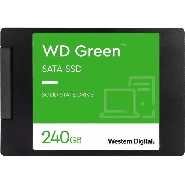 WESTERN DIGITAL - CSSD, Disque SSD Wd Green Wds240G3G0A 240 Go - Interne 2,5" - Sata (Sata/600)