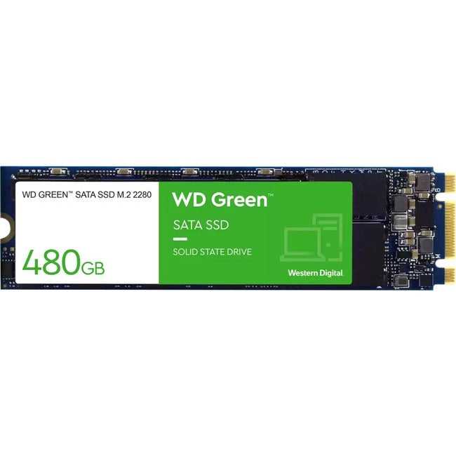 WESTERN DIGITAL - CSSD, Disque SSD Wd Green Wds480G3G0B 480 Go - M.2 2280 interne - Sata (Sata/600)