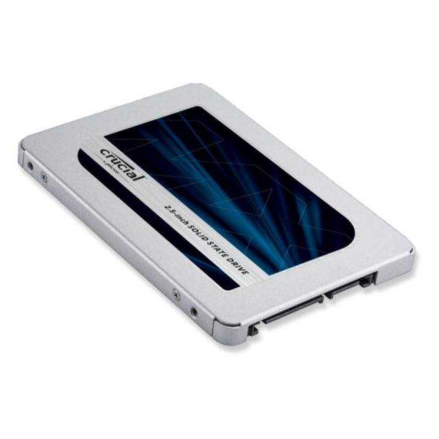 Crucial, Disque SSD interne Sata3 Crucial Mx500 250 Go 2,5 pouces (Micron 3D Tlc Nand)