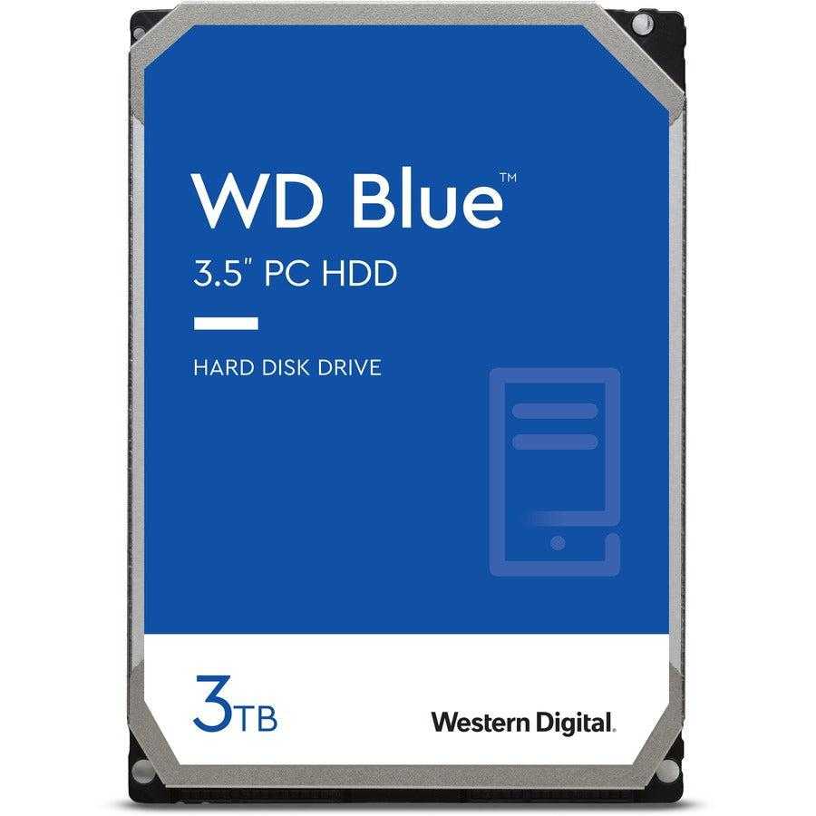 DEO, Disque dur WD Blue WD30EZAX 3 To - 3,5" interne - SATA (SATA/600) - Méthode d'enregistrement magnétique conventionnel (CMR)