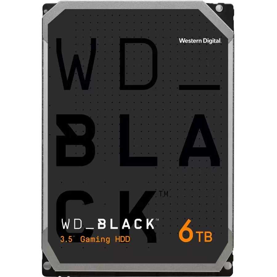 Société numérique occidentale, Disque dur Wd Black Wd6004Fzwx 6 To - Interne 3,5" - Sata (Sata/600) - Méthode d'enregistrement magnétique conventionnel (Cmr) - Support 3,5" Wd6004Fzwx