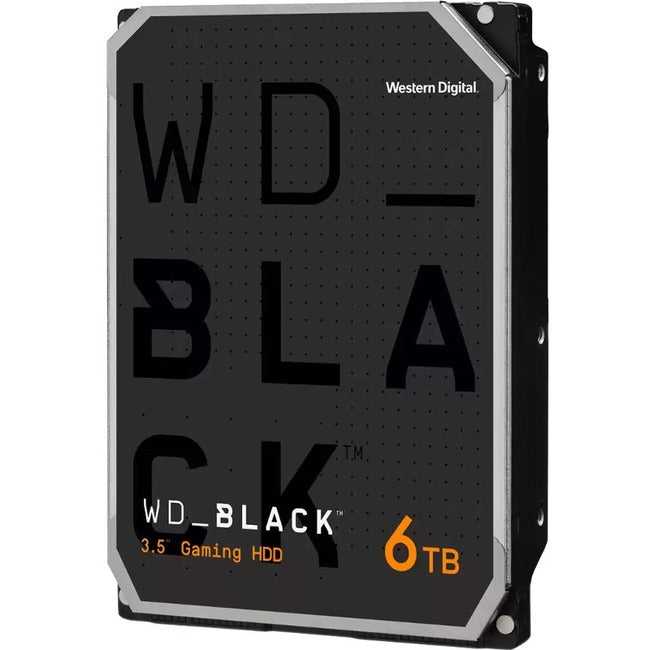 Société numérique occidentale, Disque dur Wd Black Wd6004Fzwx 6 To - Interne 3,5" - Sata (Sata/600) - Méthode d'enregistrement magnétique conventionnel (Cmr) - Support 3,5" Wd6004Fzwx