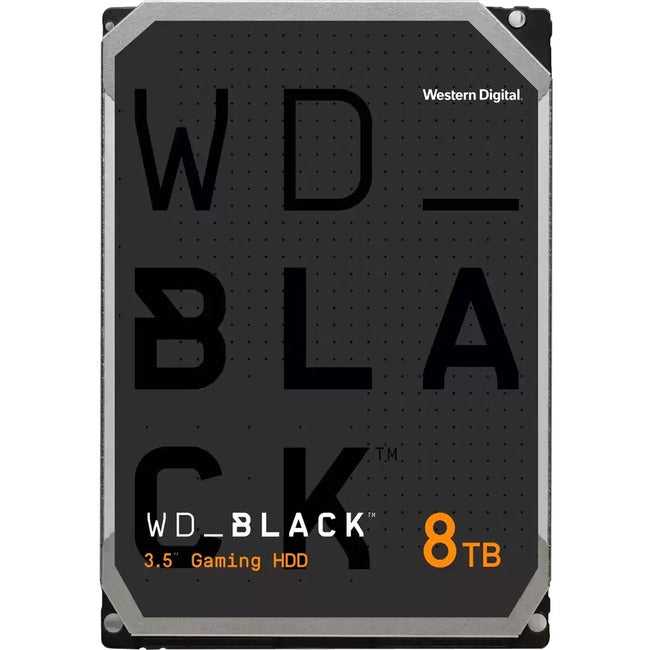 Société numérique occidentale, Disque dur Wd Black Wd8002Fzwx 8 To - 3,5" interne - Sata (Sata/600) - Méthode d'enregistrement magnétique conventionnel (Cmr) - Support 3,5" Wd8002Fzwx-20Pk