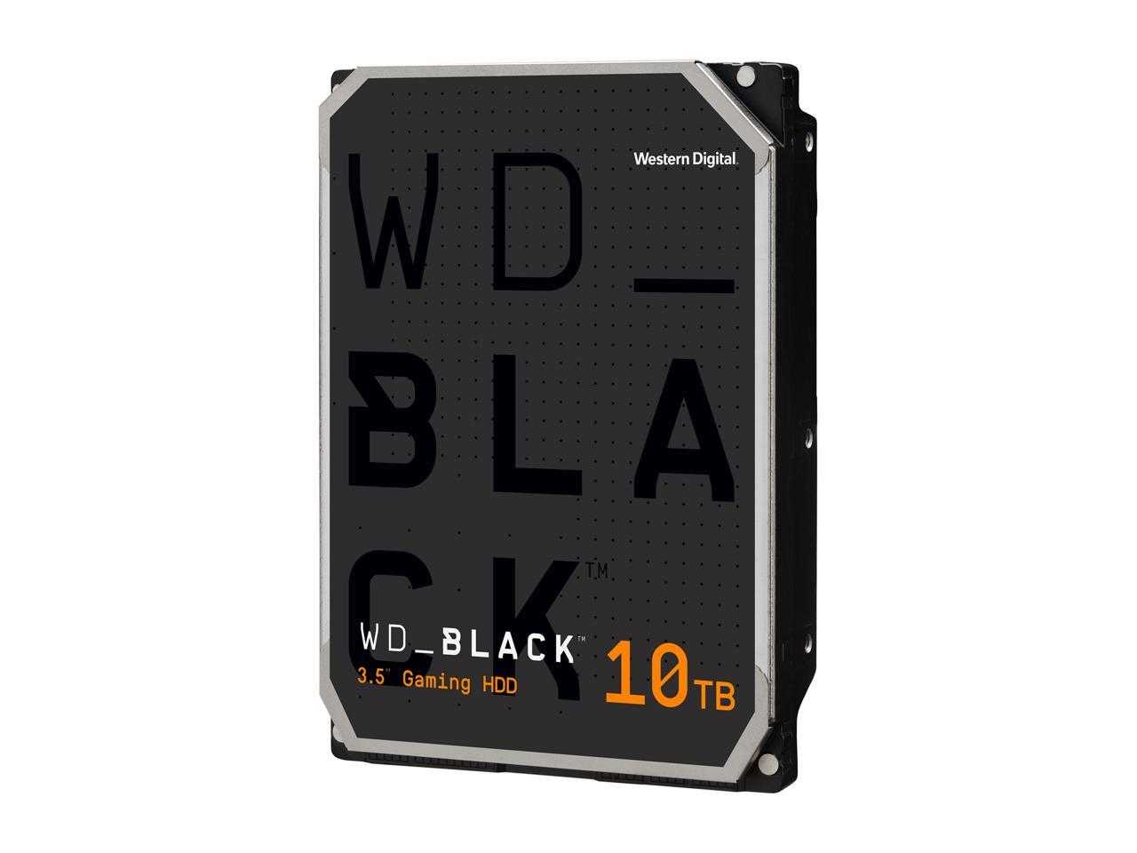 Numérique occidental, Disque dur de bureau Wd Black 10 To Performance - 7200 tr/min Sata 6 Gb/S 256 Mo de cache 3,5 pouces - Wd101Fzbx