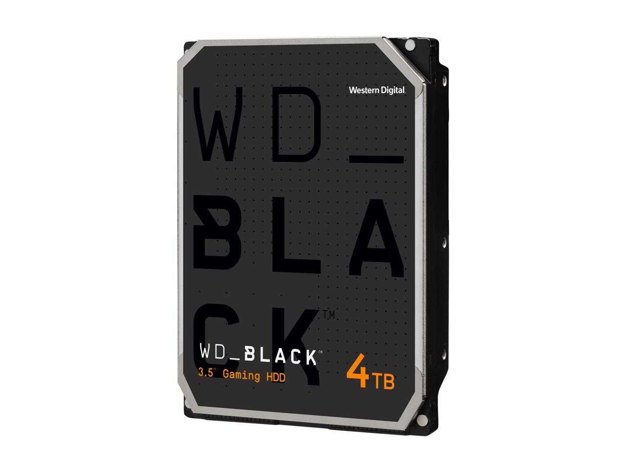 Numérique occidental, Disque dur de bureau Wd Black 4 To Performance - 7200 tr/min Sata 6 Gb/S 256 Mo de cache 3,5 pouces - Wd4005Fzbx